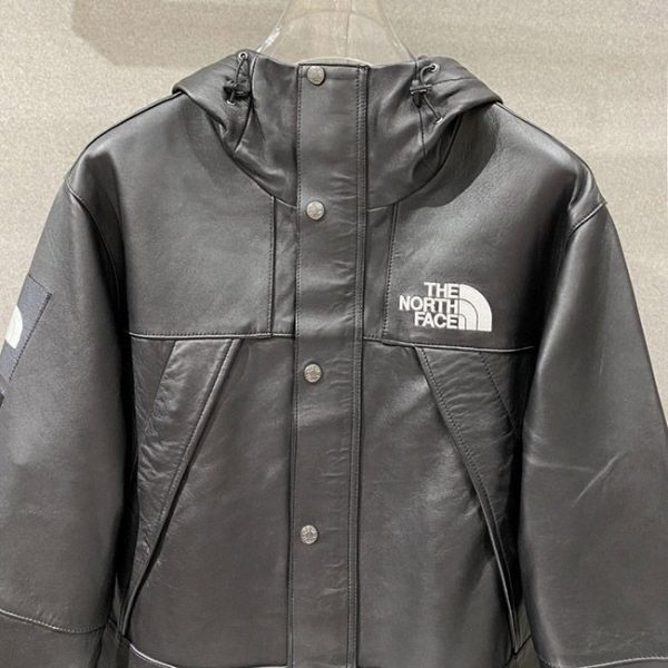 使い勝手良し シュプリーム ノースフェイス コラボ n級品 レザーマウンテンパーカー Shm49115 - 画像 (4)