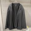 フェンディ コート コピー ブラック プロンジェレザー オーバーコート feu82007 - 画像 (7)