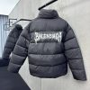 入手困難 バレンシアガ DIY メタル アウトライン ロゴ ダウン 偽物 bau01648 - 画像 (4)
