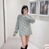 【袖ジップがお洒落☆】ディオール オブリーク セーター コピー ded18842 - 画像 (3)