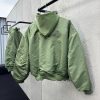 バレンシアガ Bomber フード ジャケット 偽物 ナイロン ボンバー ロゴ bam96677 - 画像 (5)