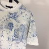 絶対欲しい！【爽やかに決まる】ルイヴィトン★Printed Cotton Tシャツ 偽物 1AGJYZ - 画像 (4)
