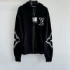 【 ルイヴィトン 】グラフィックインターシャジップコットンフーディ 偽物 1AFXKU