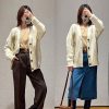 ★アミ パリス★ビックハートロゴ ウール ニットカーディガン 偽物★ amj42877 - 画像 (3)