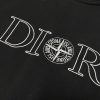 一目惚れ♪ディオール AND STONE ISLAND コピー ブラック トレーナー dei58413 - 画像 (4)