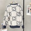 グッチ リバーシブル GG モヘアブレンドカーディガン 偽物 グレー 635160 - 画像 (2)