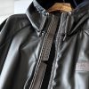 すぐ届 ベルルッティ レザー ジャケット 長袖 ロゴ フード beu07023 - 画像 (4)