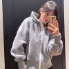 【カナダグース】チリワック 偽物 ボンバー フリース HUMANATURE 暖か Cac63986 - 画像 (2)